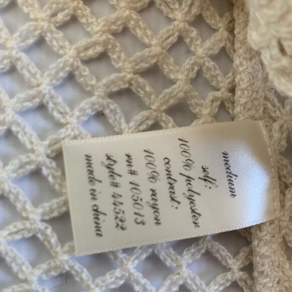 Francesca’s Boho Knit Top Size Medium - Picture 3 of 5